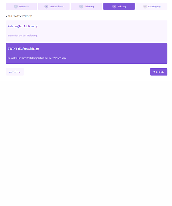 Screenshot 4 des Plugins Pay4All Shop
